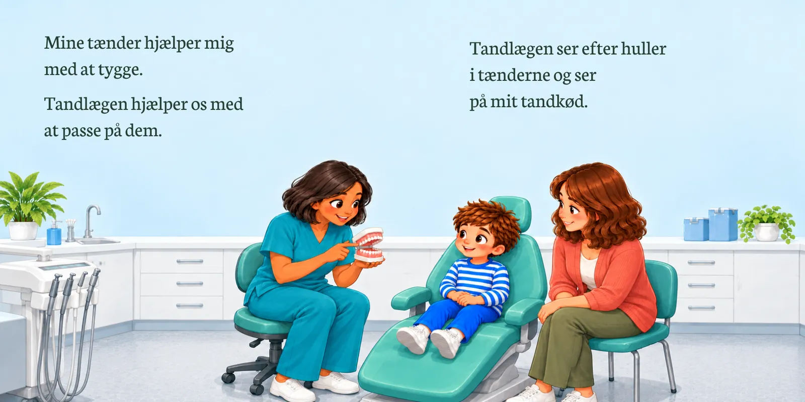 Hvad tænderne kan, og hvad tandlægen kigger efter.